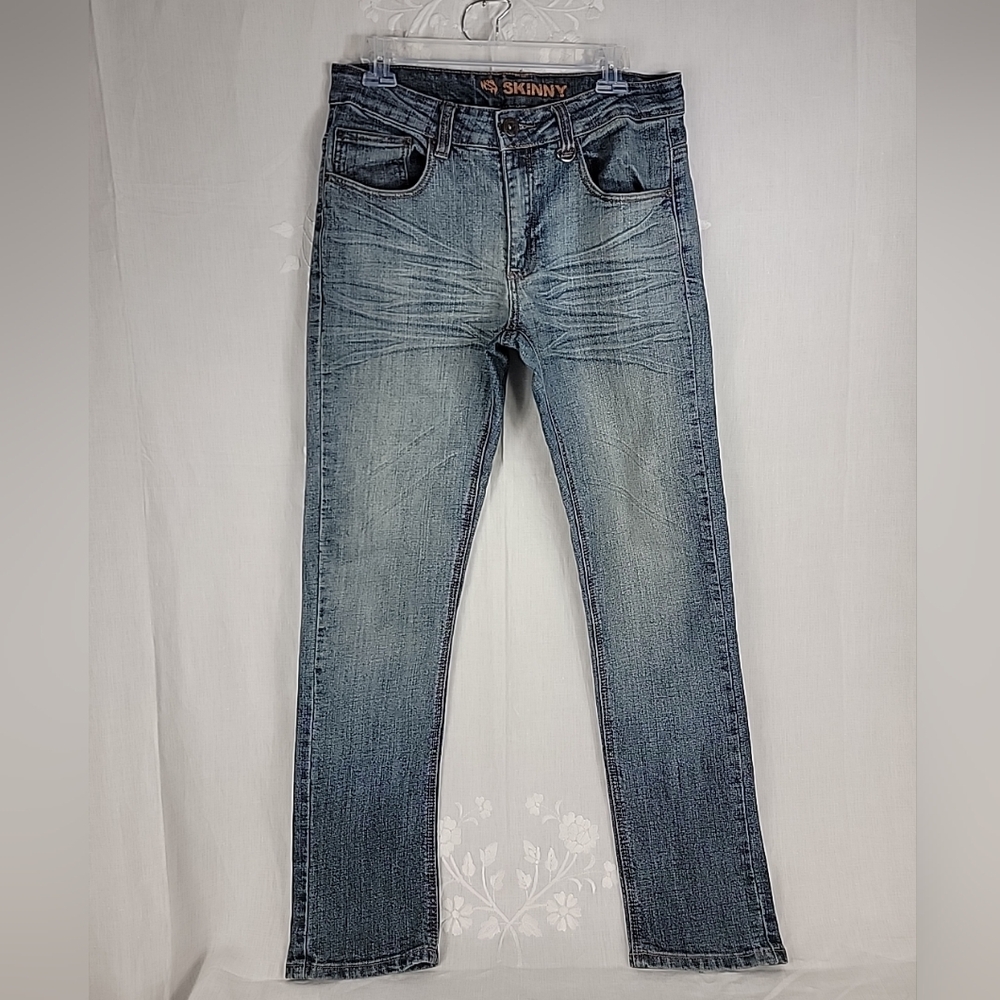 NSS Men's Casual Pant Jeans Skinny  Straight Slim Fit  Size 32x32